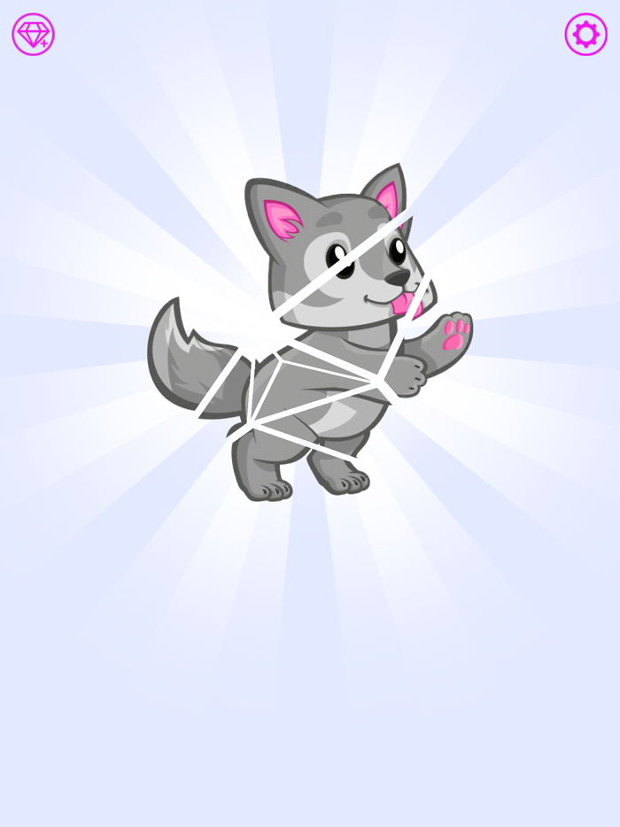 Piece together 3D puzzle game