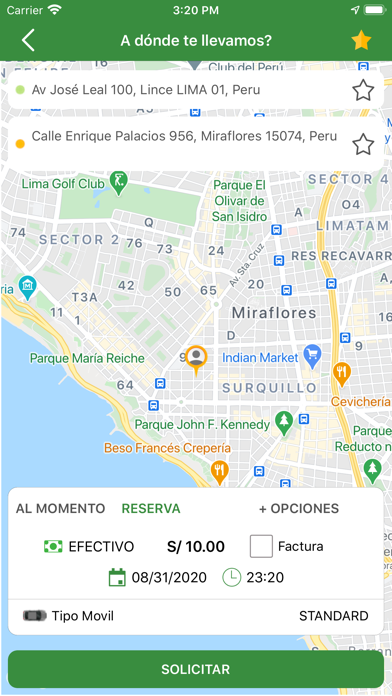 Taxi Monterrico Screenshot