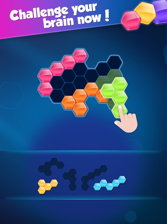 Pop Puzzle HD - Block Hexa Puzzle Games Offline