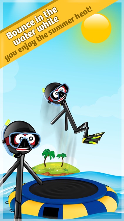 Stickman Water Trampoline