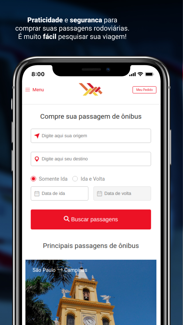 Six – Venda de passagens