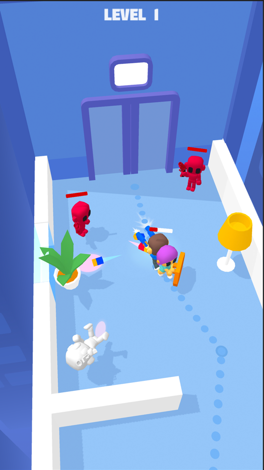 #6. Back To Back 3D (iOS) 由: Oleg Pshenichnyi