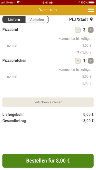 Screenshot #2 pour Euro Pizza Service