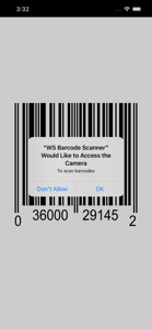 WS Barcode Scanner screenshot #1 for iPhone