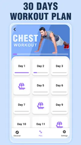 Game screenshot Chest Workout for Men at Home mod apk