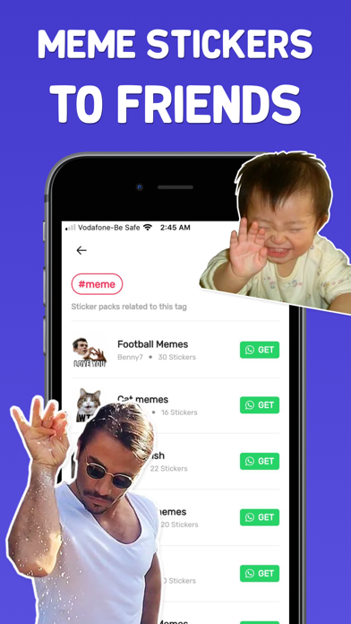 StickerMoji: Meme Stickermaker Screenshot