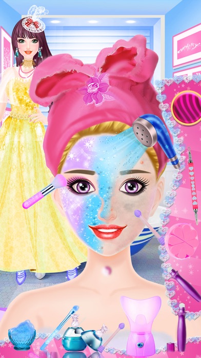 Princess Fashion Makeup Spa Screenshot