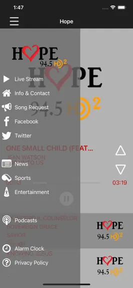 Game screenshot Hope 94.5 apk