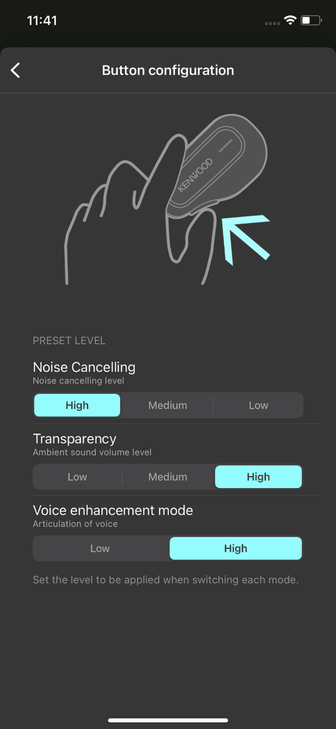 KENWOOD Smart Headsets
