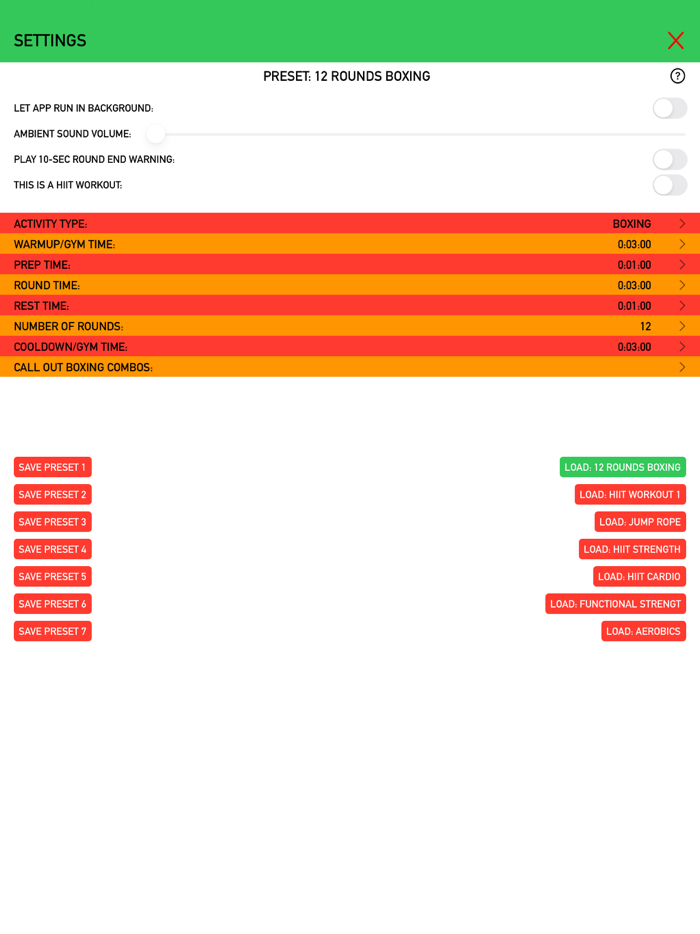 Lights Out Boxing Timer