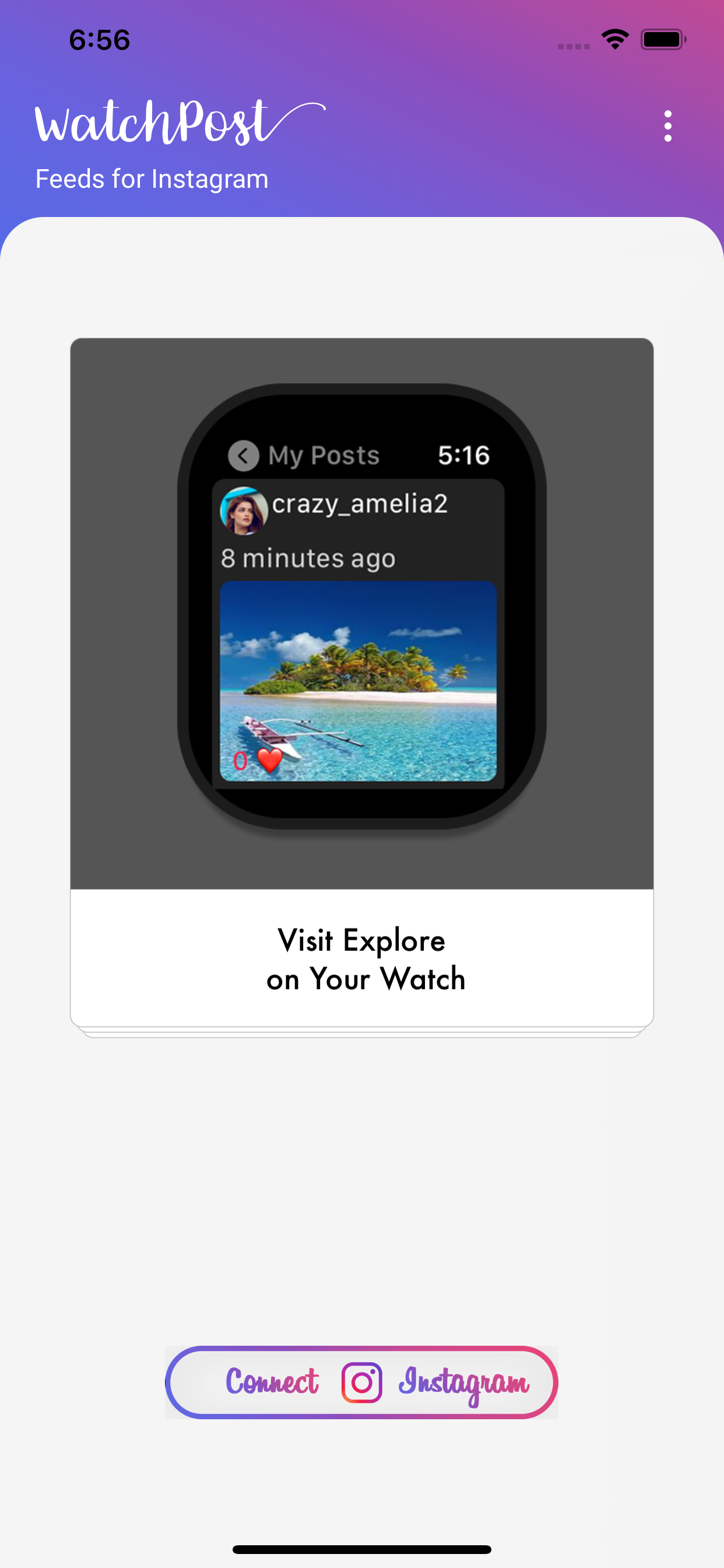 WatchPost for Instagram Feeds
