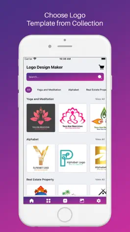 Game screenshot Logo Design Maker - Brand Shop apk