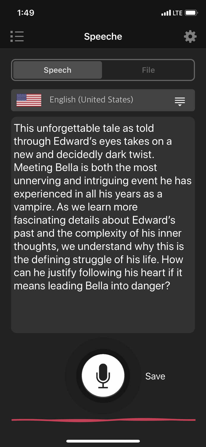 Speeche Pro - Voice Dictation