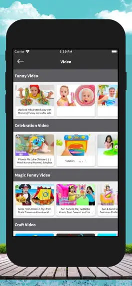 Game screenshot Kids Tube Video Nursery Rhymes apk
