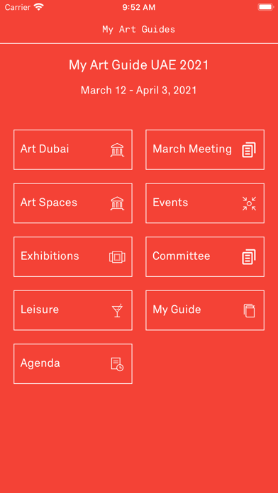 My Art Guide UAE 2021 Screenshot