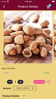 go nuts dry fruits iphone screenshot 4