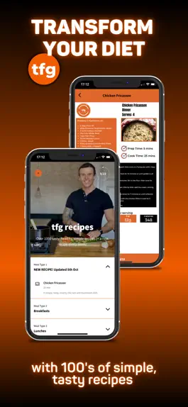 Game screenshot TFG: Home workouts and recipes hack