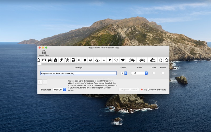 Screenshot #1 pour Programmer for Sertronics Tag