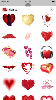hearts & roses to love iphone screenshot 4