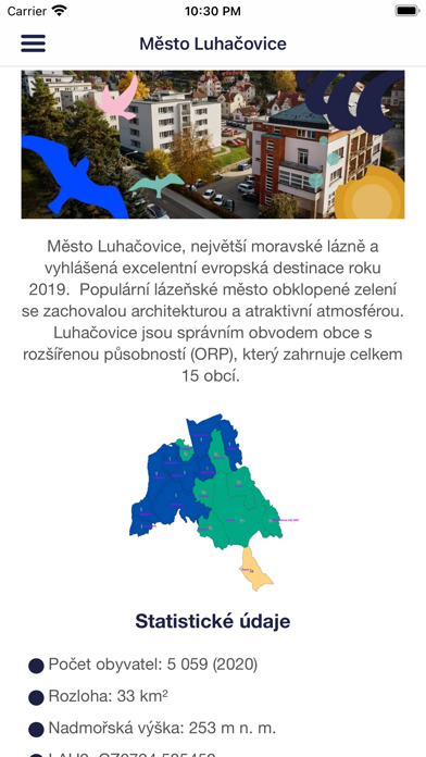 Město Luhačovice Screenshot