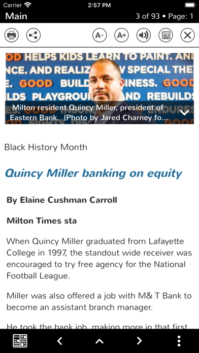 Milton Times Screenshot