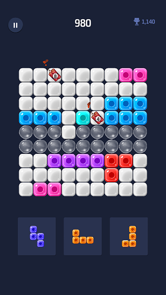 #4. Block Puzzle : Pop Bubble Wrap (iOS) Podle: Bhargav Mavani
