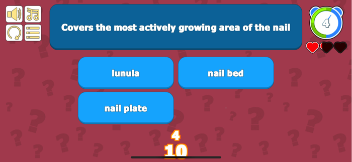 Integumentary Sys Skin Quiz