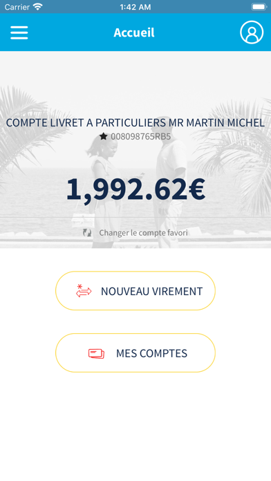 L’appli mobile MyBC Screenshot