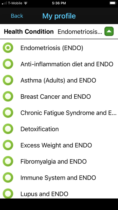 Endometriosis + Screenshot