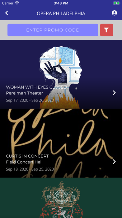 Opera Philadelphia Screenshot