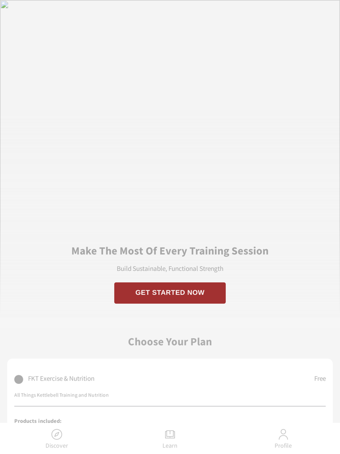 FKT Exercise and Nutrition