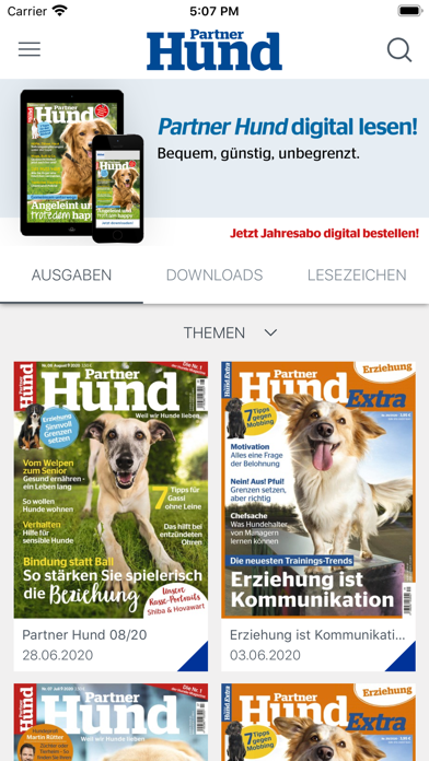 Partner Hund Magazin Screenshot