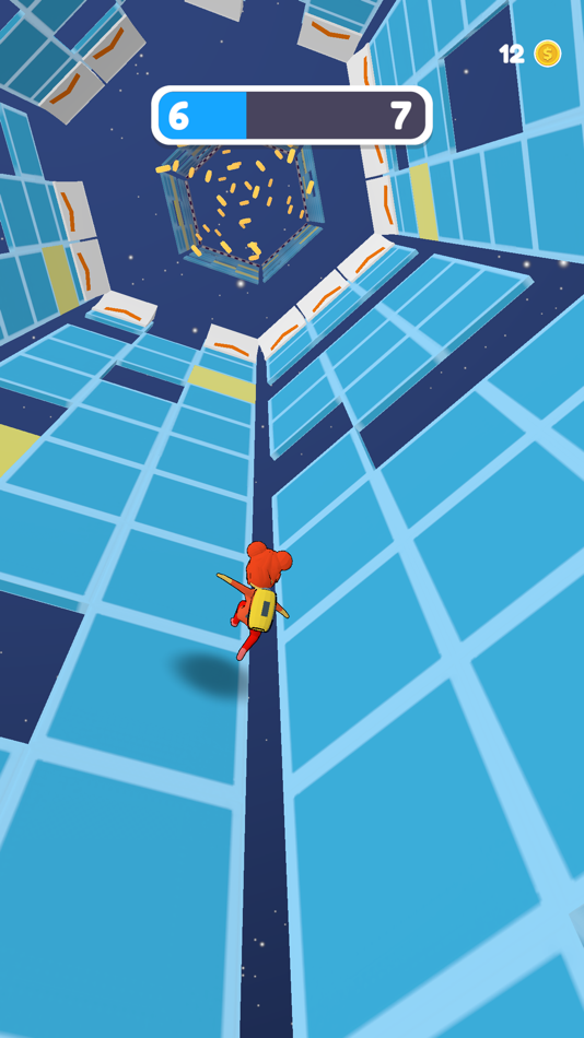 #2. Space Run 3D (iOS) 由: Nomadic Bear Games