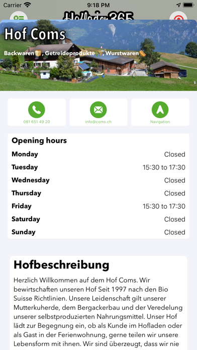 Hofladen365 Screenshot