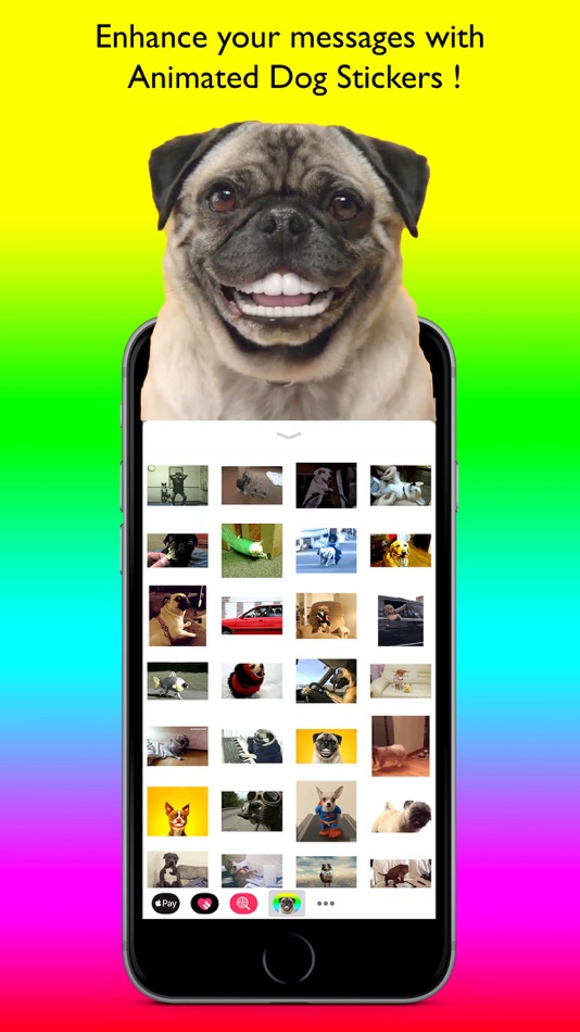 Animated Dog Stickers - 1.3 - (iOS)