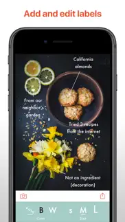 this: simple photo labels iphone screenshot 1