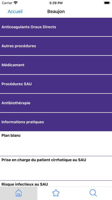 Livret internes AP-HP Nord Screenshot