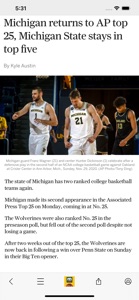 Wolverines Basketball News screenshot #3 for iPhone