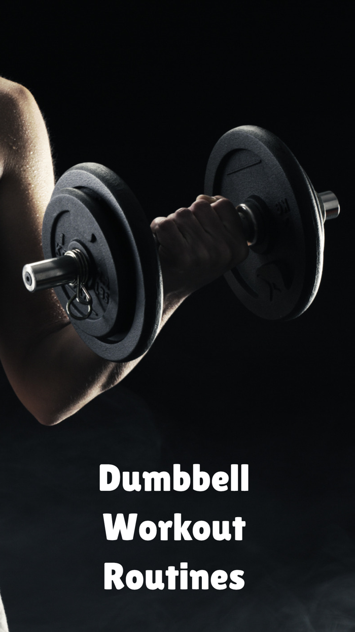 Home Workout With Dumbbells