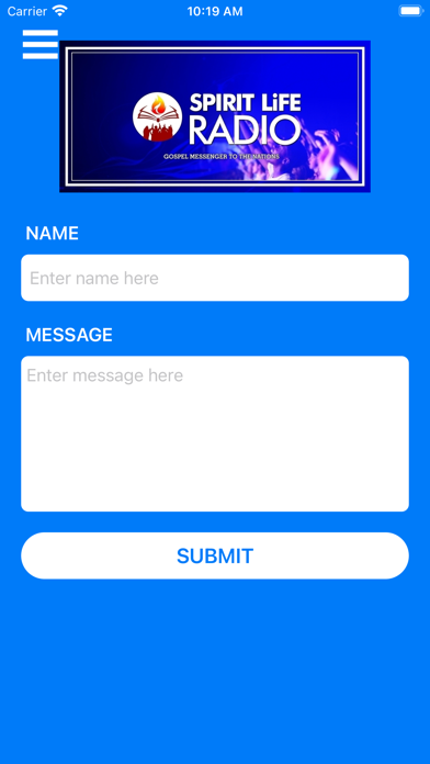 Spirit Life Radio Screenshot