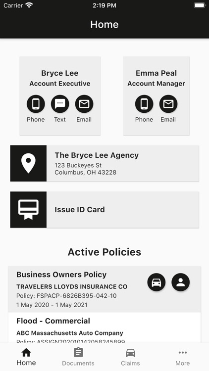 Comaltex Insurance - Mobile