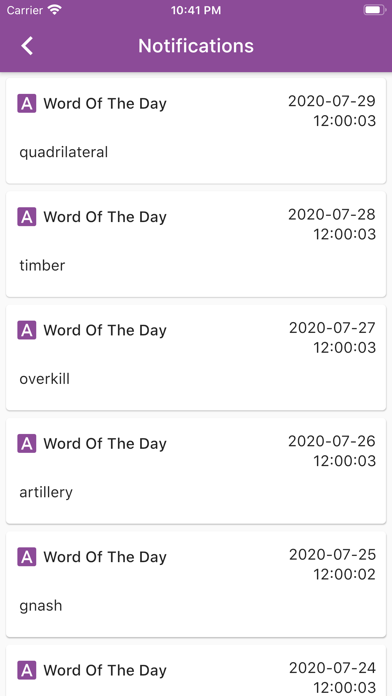 Zar Dictionary Screenshot