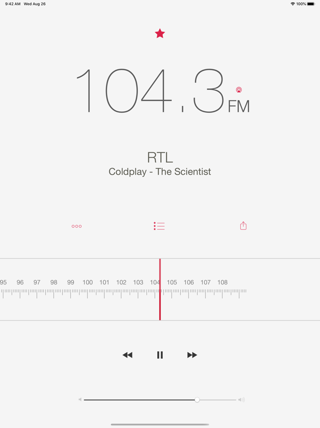 ‎RadioApp - A Simple Radio Capture d'écran