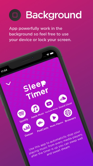 SleepTimer - Music Stopper Screenshot