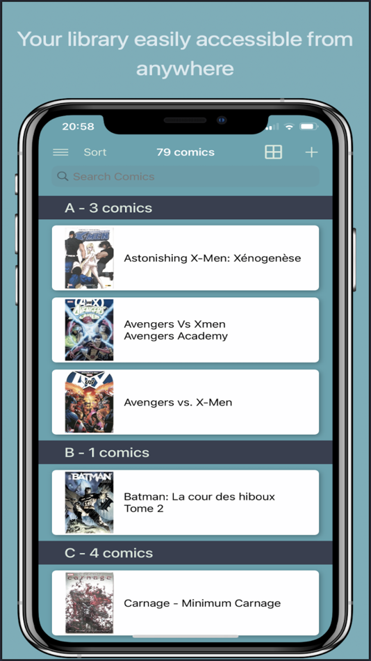 #1. Shelf Comics (iOS) Podle: Remy ALEXANDRE