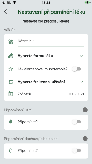 AlergoStop Screenshot
