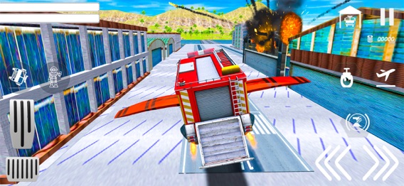 Real Flying Fire Truck Robotのおすすめ画像4