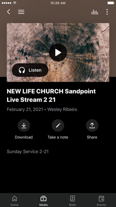 New Life Church Sandpoint Screenshot
