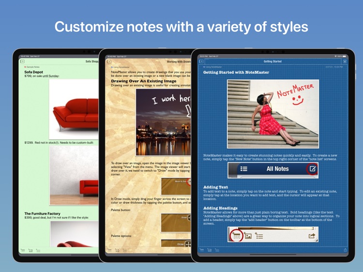 NoteMaster Lite for iPad