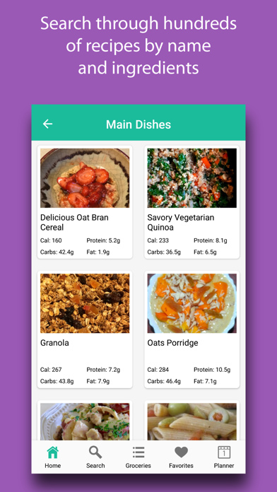 Screenshot #3 pour Healthy Recipes & Meals